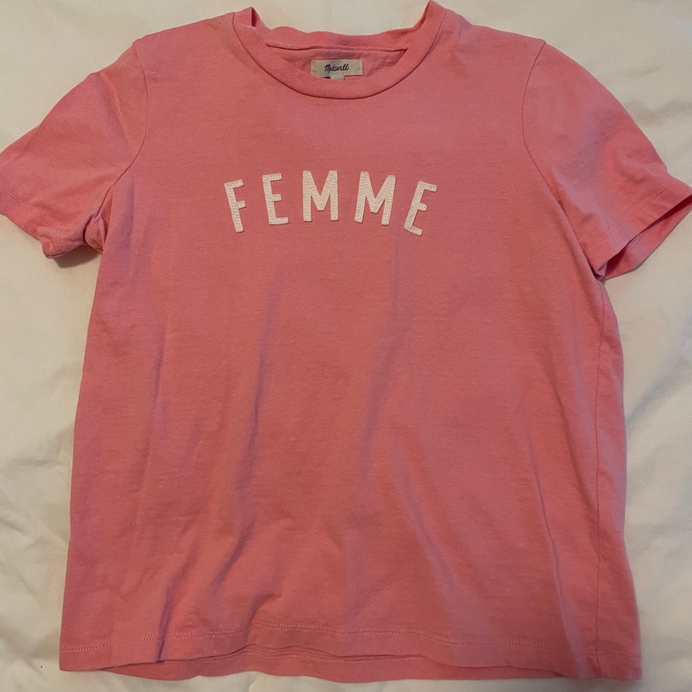 Madewell “Femme” Graphic Tee